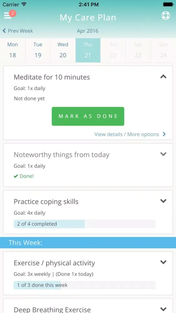 MyKip - therapy companion स्क्रीनशॉट