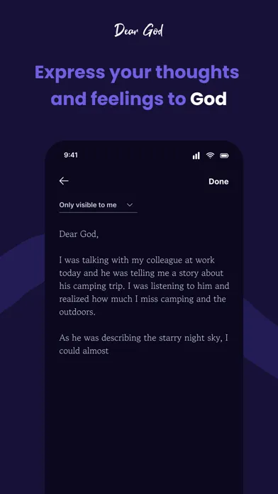 صور Dear God - Prayer Diary