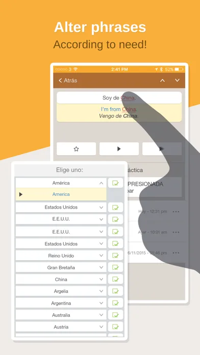 Tangkapan layar English Phrasebook: Hello Pal