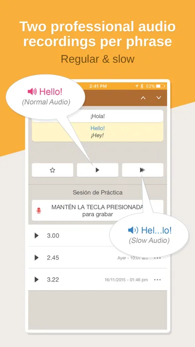 Tangkapan layar English Phrasebook: Hello Pal