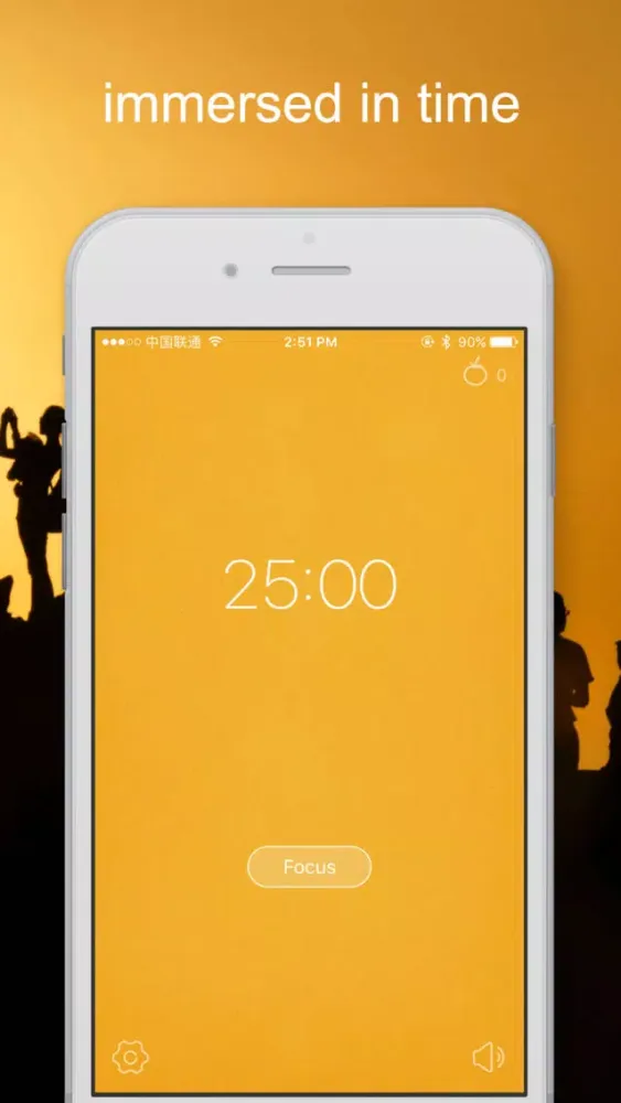 Zrzuty ekranu Focus Timer - fully engaged