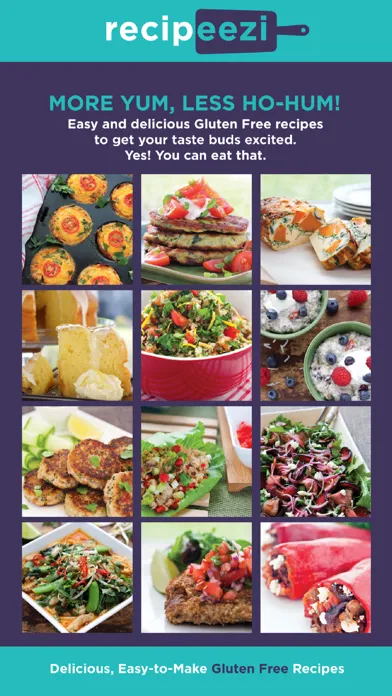 Zrzuty ekranu recipeezi Gluten Free
