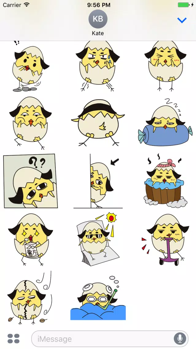 تصاویر Hellowe Stickers: Egg Chick
