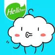 Hellowe Stickers: Funny Cloud Hellowe Stickers: Funny Cloud