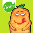 Hellowe Stickers: Kid Carrot