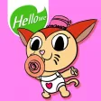 Hellowe Stickers: Kitty Cat