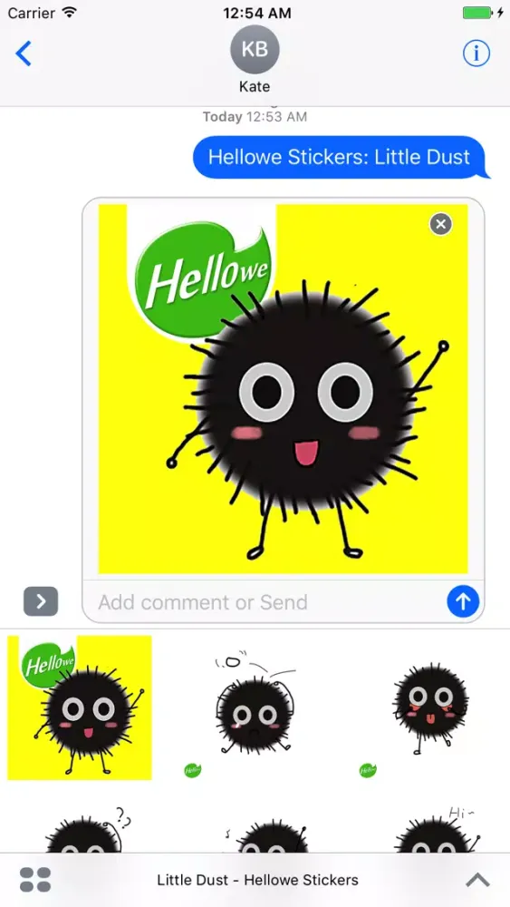 صور Hellowe Stickers: Little Dust