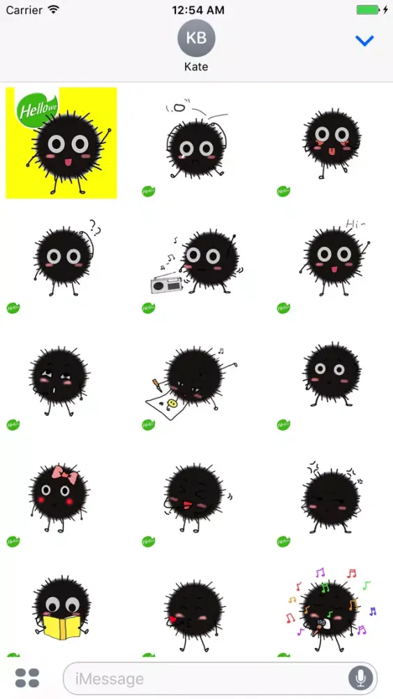 صور Hellowe Stickers: Little Dust