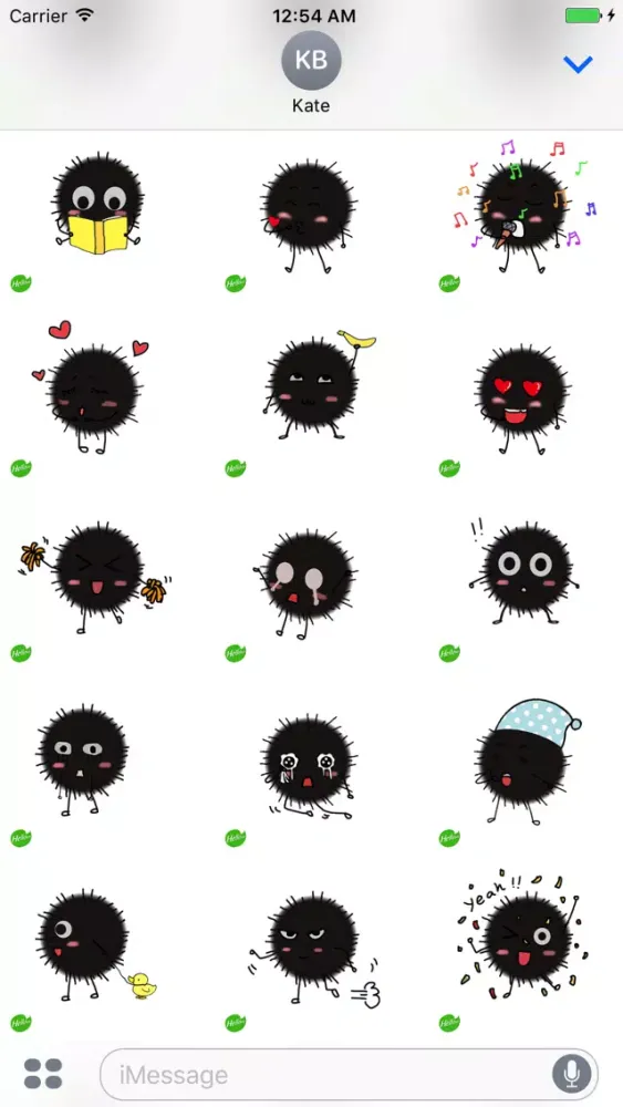 صور Hellowe Stickers: Little Dust