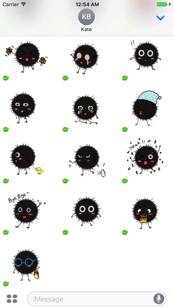 صور Hellowe Stickers: Little Dust