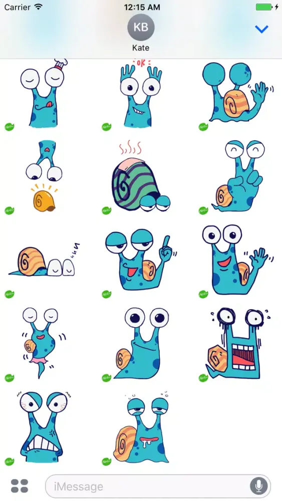 Скриншоты Hellowe Stickers: Mr Snail
