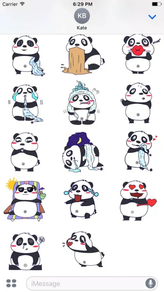 Hellowe Stickers: Pandy應用截圖