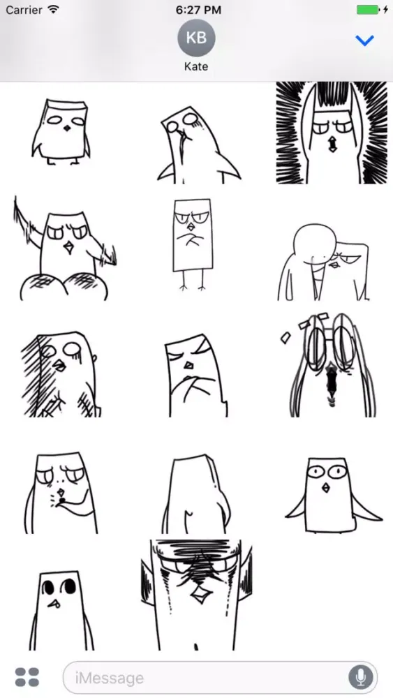 تصاویر Hellowe Stickers: Poker Face Chick