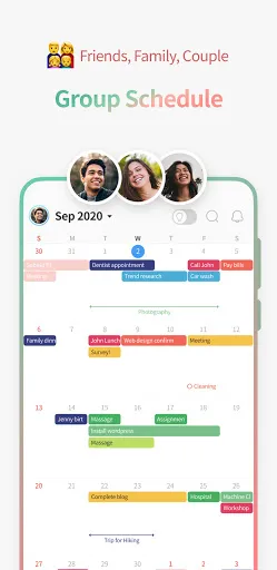 Capturas de pantalla de TimeBlocks -Calendar/Todo/Note