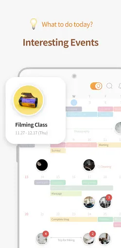 Capturas de pantalla de TimeBlocks -Calendar/Todo/Note