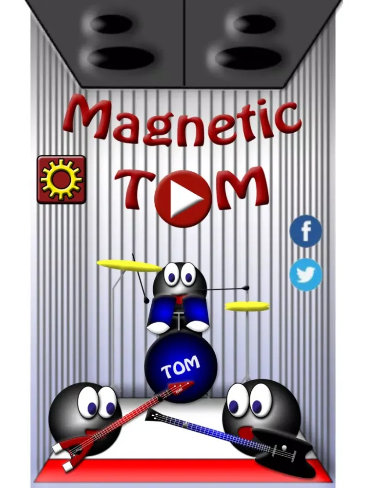 Tangkapan skrin Magnetic Tom iPad 
