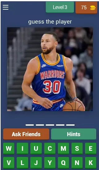 Nba quiz - guess the player سکرین شاٹس