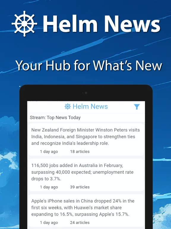 ภาพหน้าจอของ Helm: Natural Language Mastery iPad 