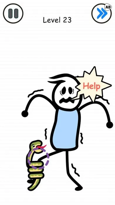 Help Me: Stricky Story سکرین شاٹس
