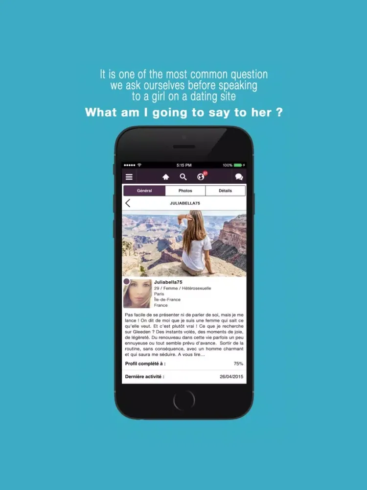 Zrzuty ekranu Help for Gleeden iPad 