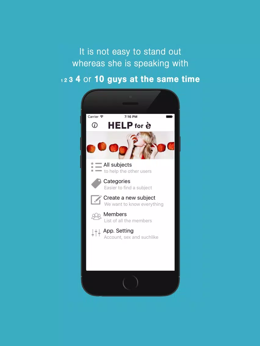 ภาพหน้าจอของ Help for Gleeden iPad 
