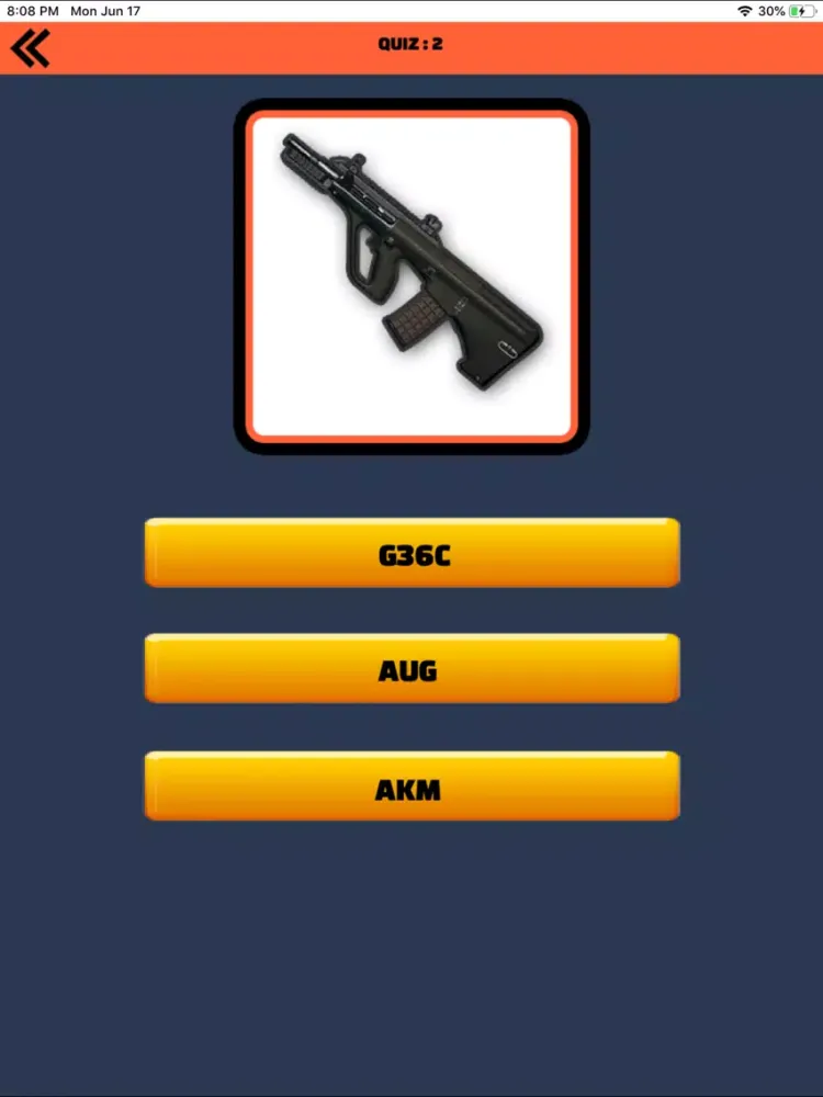 Helper For PUBG : Quiz iPad  Screenshots