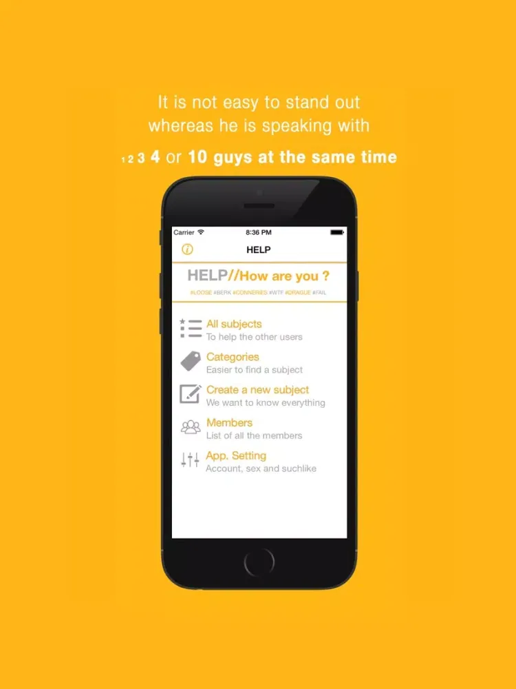 Help for Grindr iPad  Screenshots