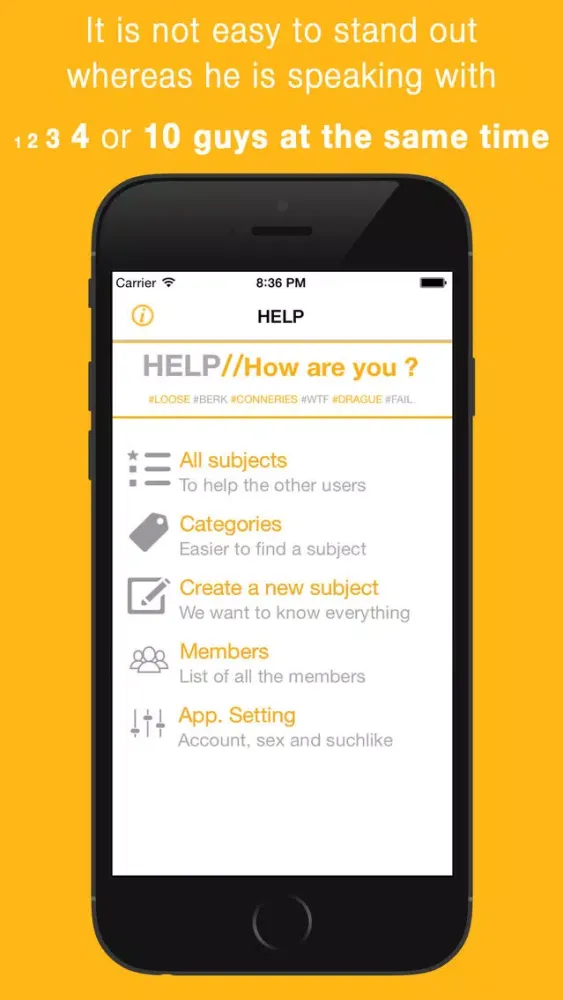 Help for Grindr Screenshots