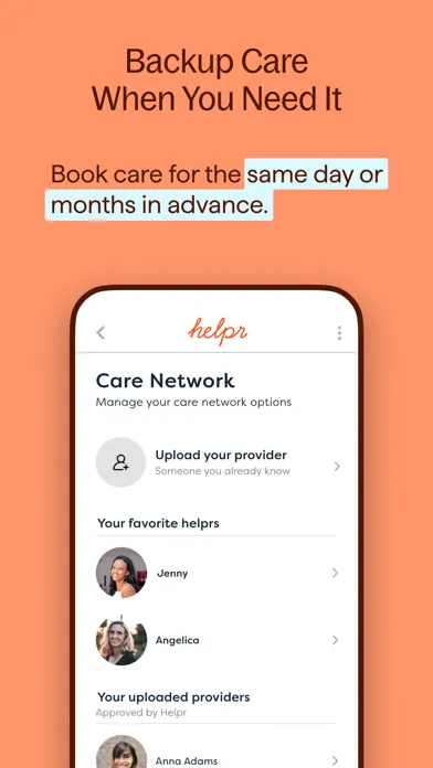 تصاویر Helpr: Child & Adult Care