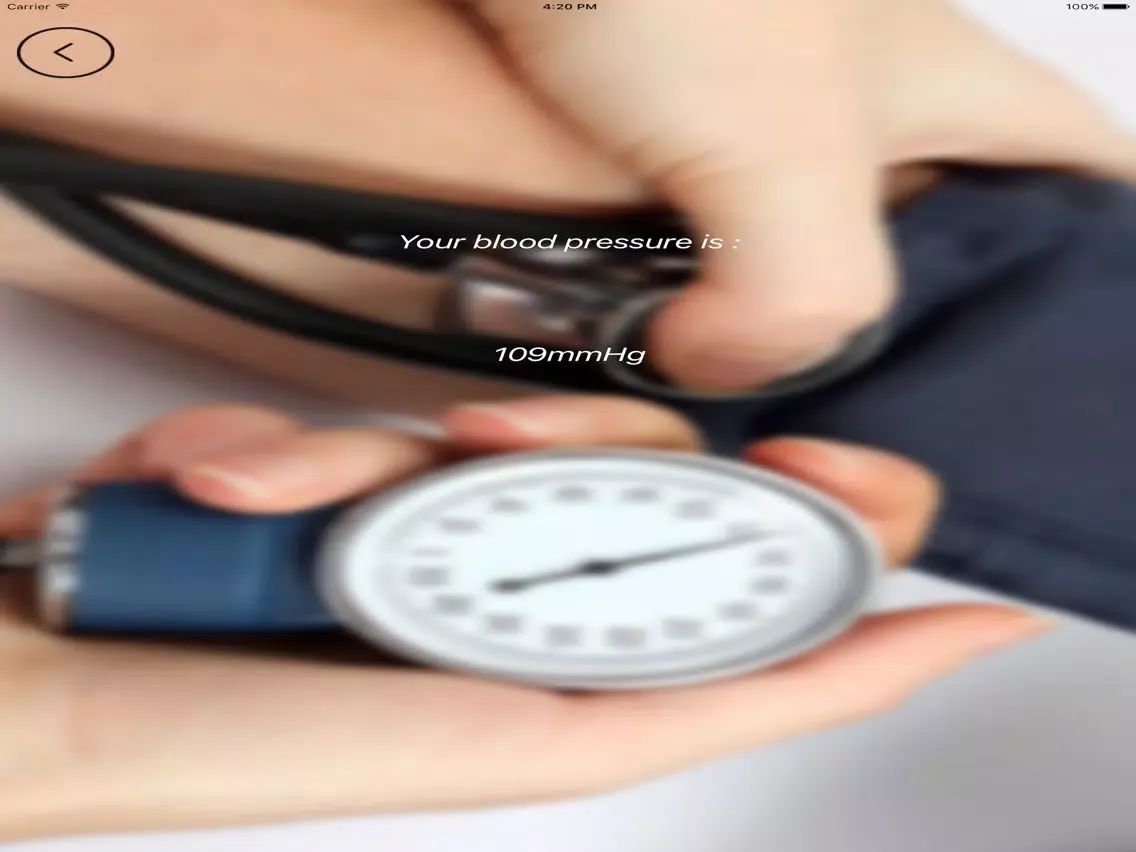 Blood Pressure Tester Prank iPad  スクリーンショット