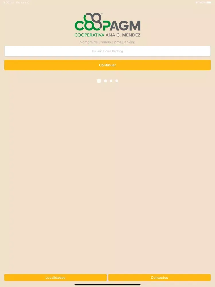 Zrzuty ekranu AGM MovilCoop iPad 