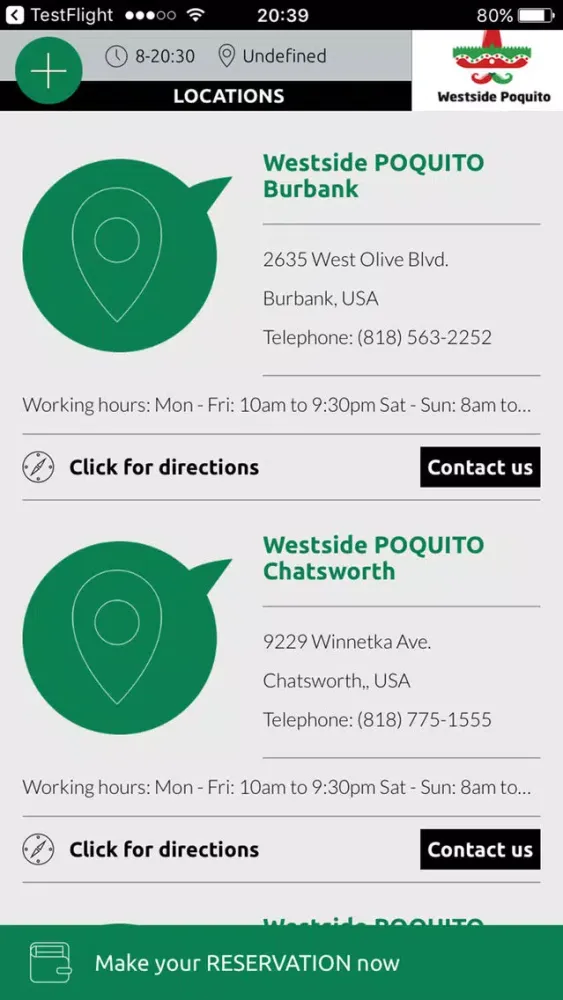 Ảnh chụp màn hình của Westside POQUITO