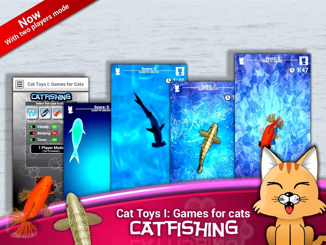Ảnh chụp màn hình của Cat Toys I: Games for Cats iPad 
