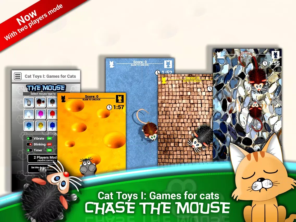 Ảnh chụp màn hình của Cat Toys I: Games for Cats iPad 