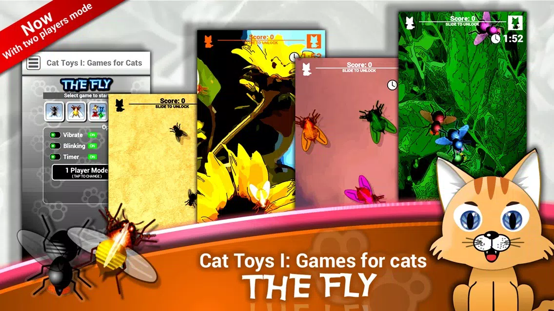Ảnh chụp màn hình của Cat Toys I: Games for Cats