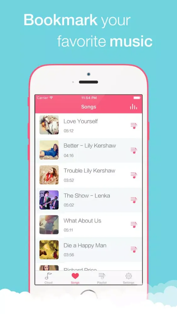 CloudMusic - Music Player for Google Drive, OneDrive, and DropBox 스크린샷