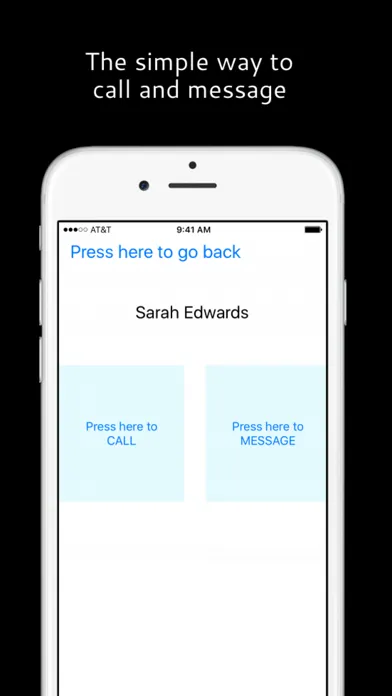 Capturas de tela do Phone Contacts Book - Senior and Elderly Citizens