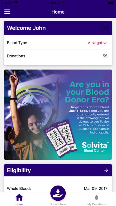 Donor Time سکرین شاٹس