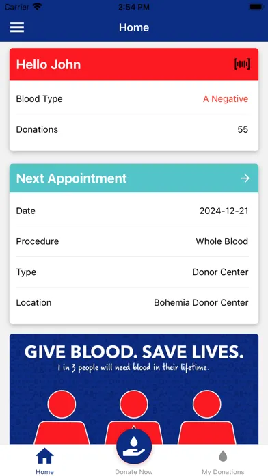 New York Blood Center Screenshots