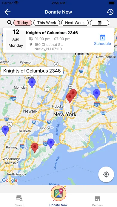 New York Blood Center Screenshots