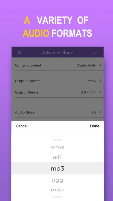 MP3 Converter -Audio Extractor Screenshots