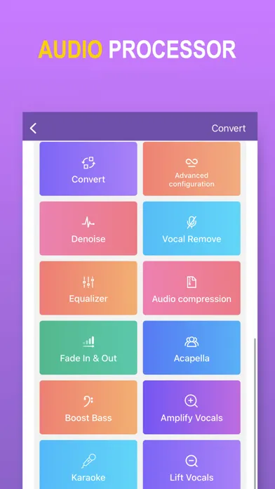 MP3 Converter -Audio Extractor Screenshots