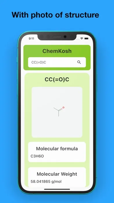 Ảnh chụp màn hình của ChemKosh
