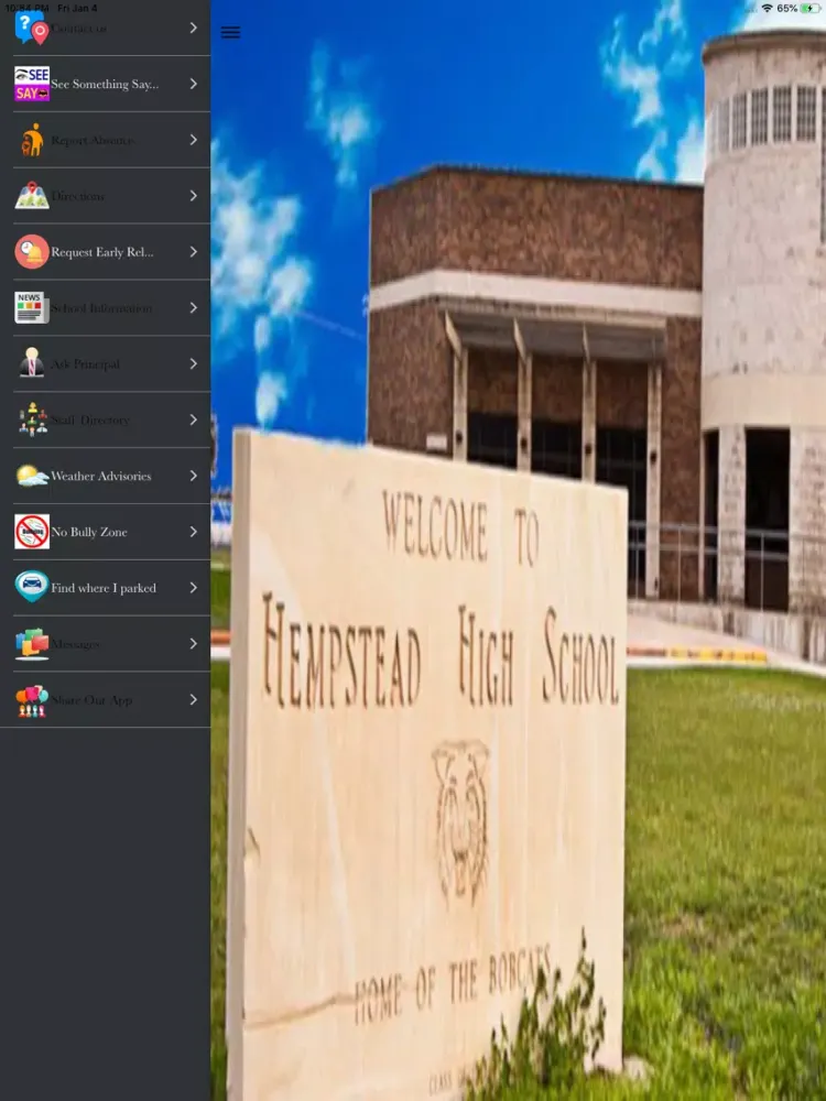 Captures d'écran de Hempstead High-School iPad 