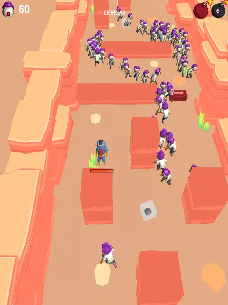 Ảnh chụp màn hình của Bomb Man 3D iPad 