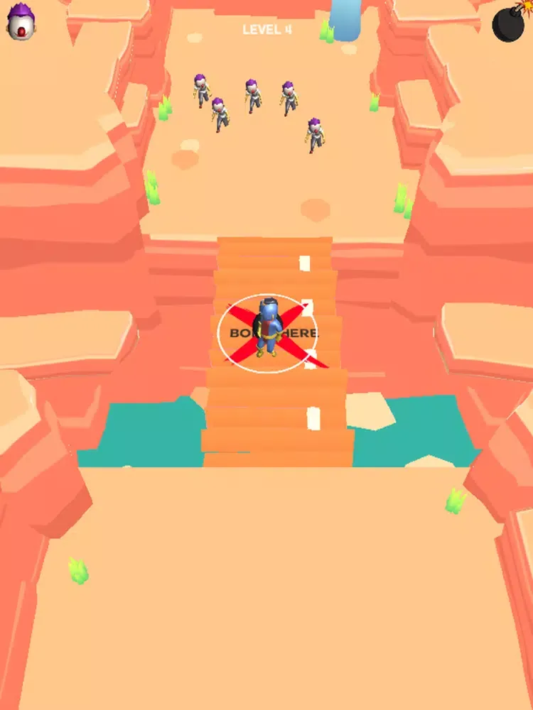 Ảnh chụp màn hình của Bomb Man 3D iPad 