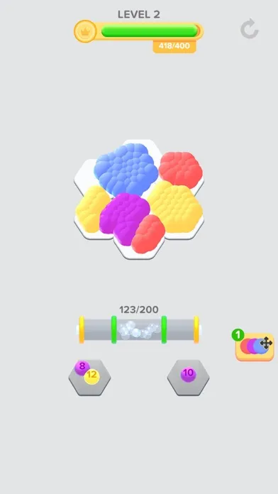 Tangkapan layar Hexa Jellies