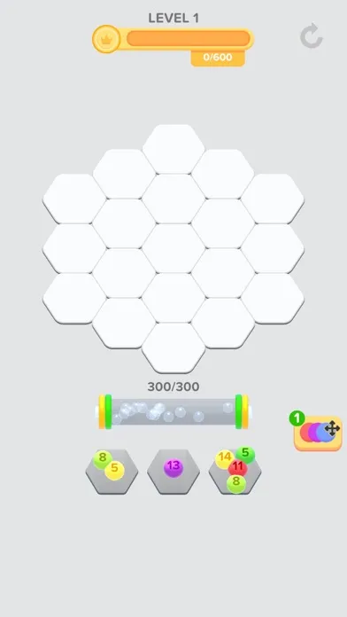 Tangkapan layar Hexa Jellies