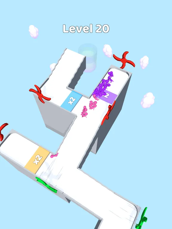 Capturas de tela do Wind Tunnels iPad 