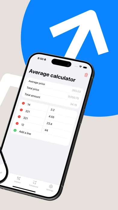 Financial & Percent Calculator Screenshots